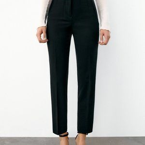 *POPULAR* Zara High-Waisted Pants Black - XS